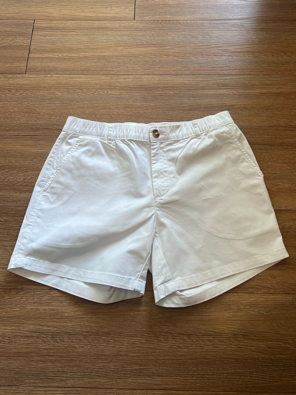 Impact Women’s White Flat Front Cotton Shorts